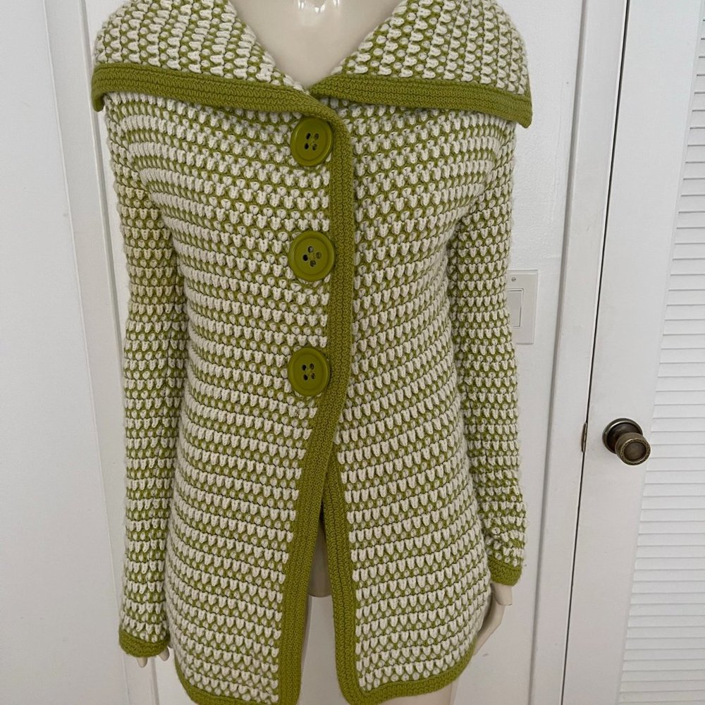 Womens size Medium chunky sweater wool and acrylic